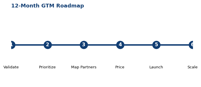 12-Month GTM Roadmap